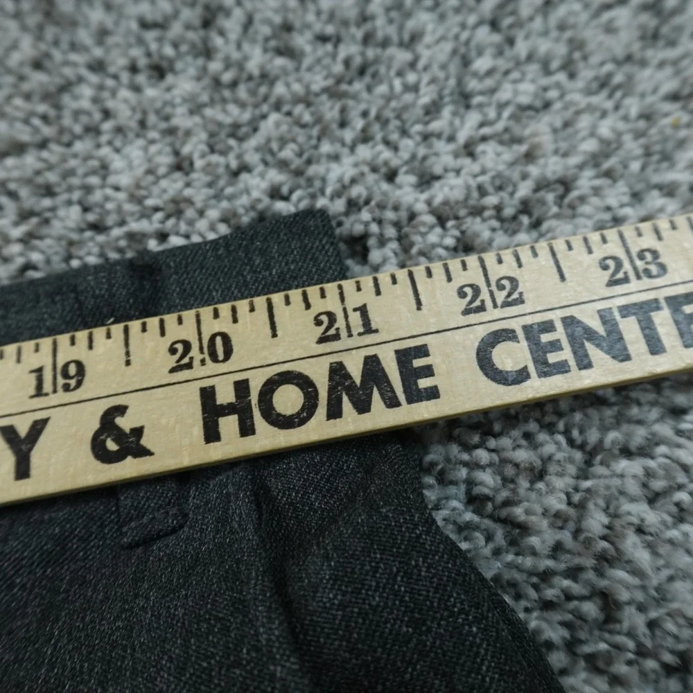 VTG Levis Pants Mens 42X32 Gray Action Slacks Chino‎ Dress Trouser Flat Front